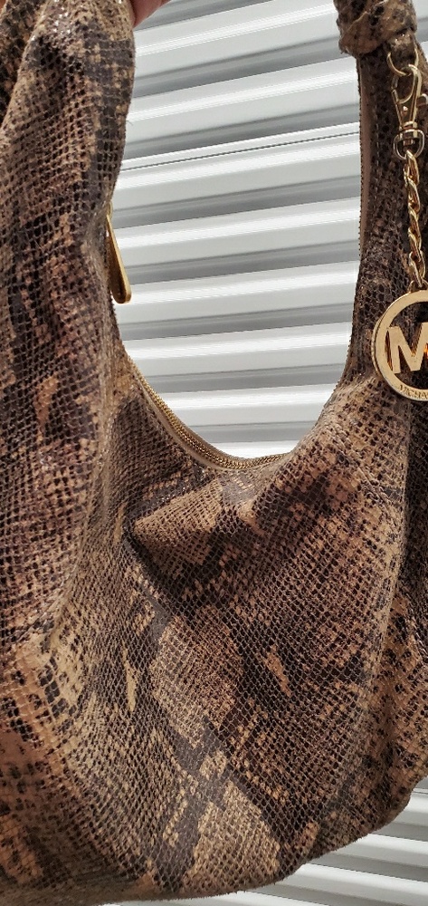Michael KORS vintage Python - Picture 3 of 4